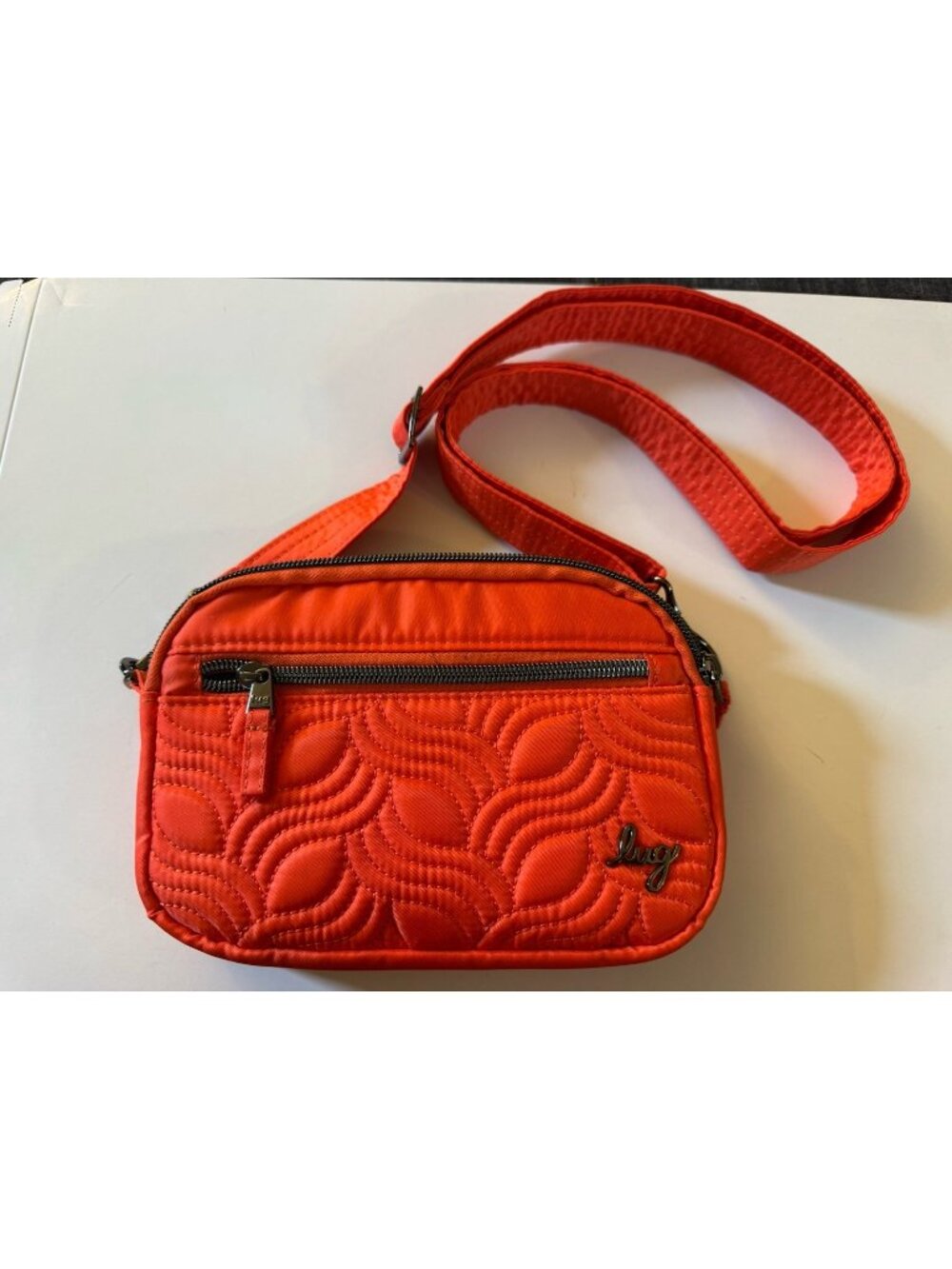 Lug Coupe SE Convertible Crossbody Bag Neon Orange BB17